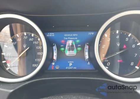 2019 Maserati Ghibli S Q4 z USA, uszkodzony, nr VIN ZAM57YTA7K1314239